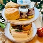 Christmas High Tea and Train Ride Somerset for Two - Afternoon Tea Scones amd Sandwiches